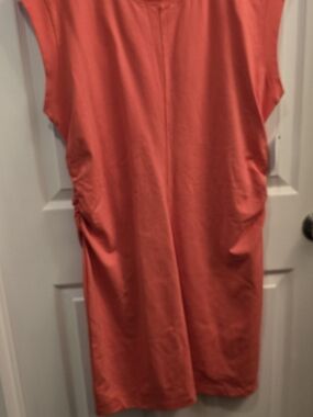 Nine West Coral Sleeveless Shift Dress